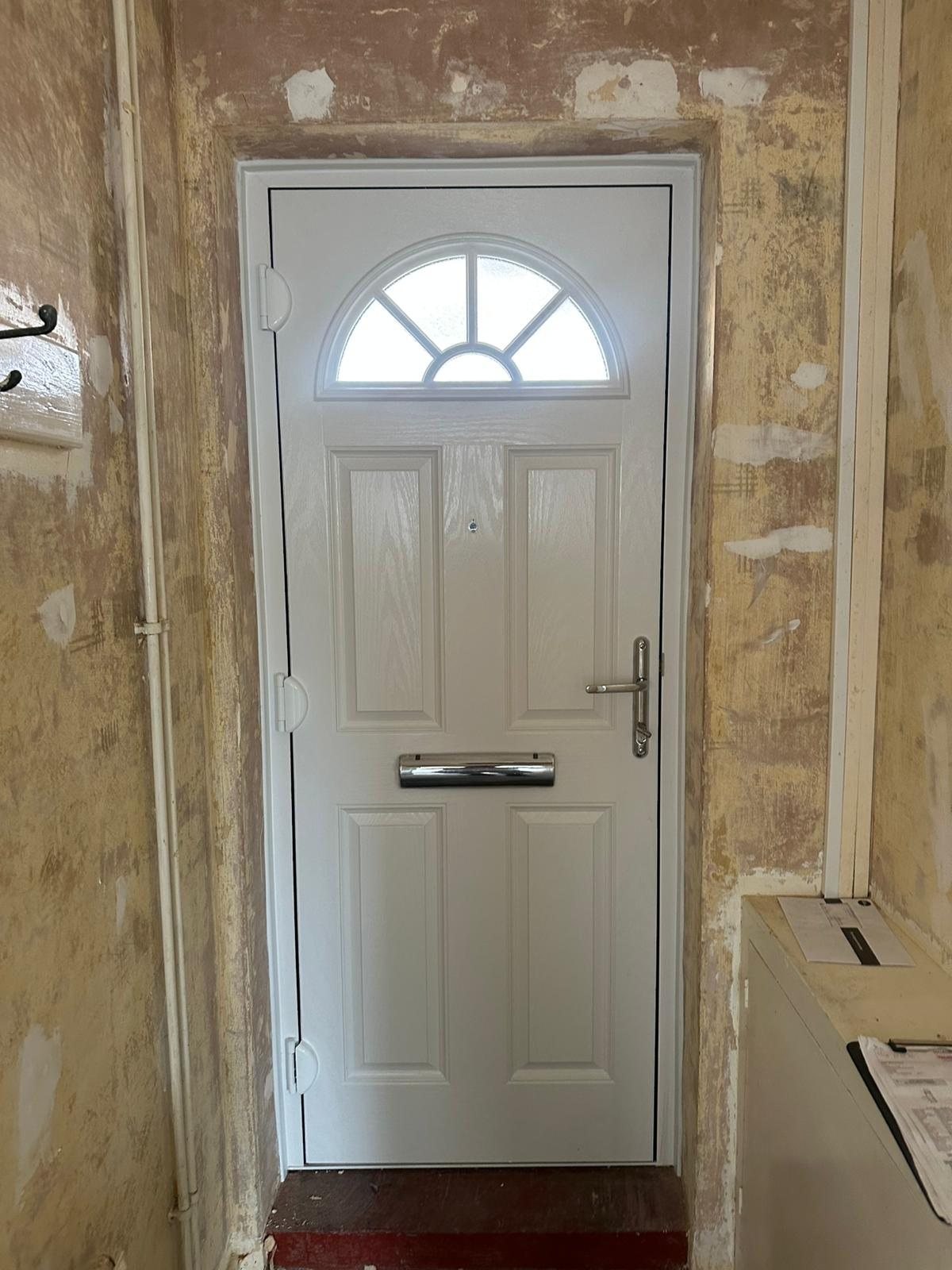 Composite front door fitted by Termopane Windows in Leighton Buzzard