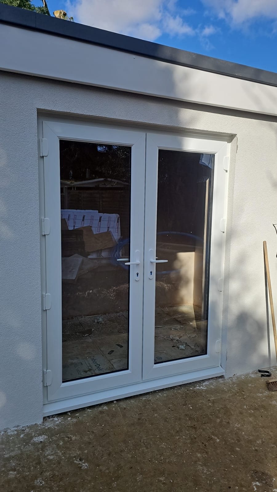 uPVC French doors fitted by Termopane Windows in London