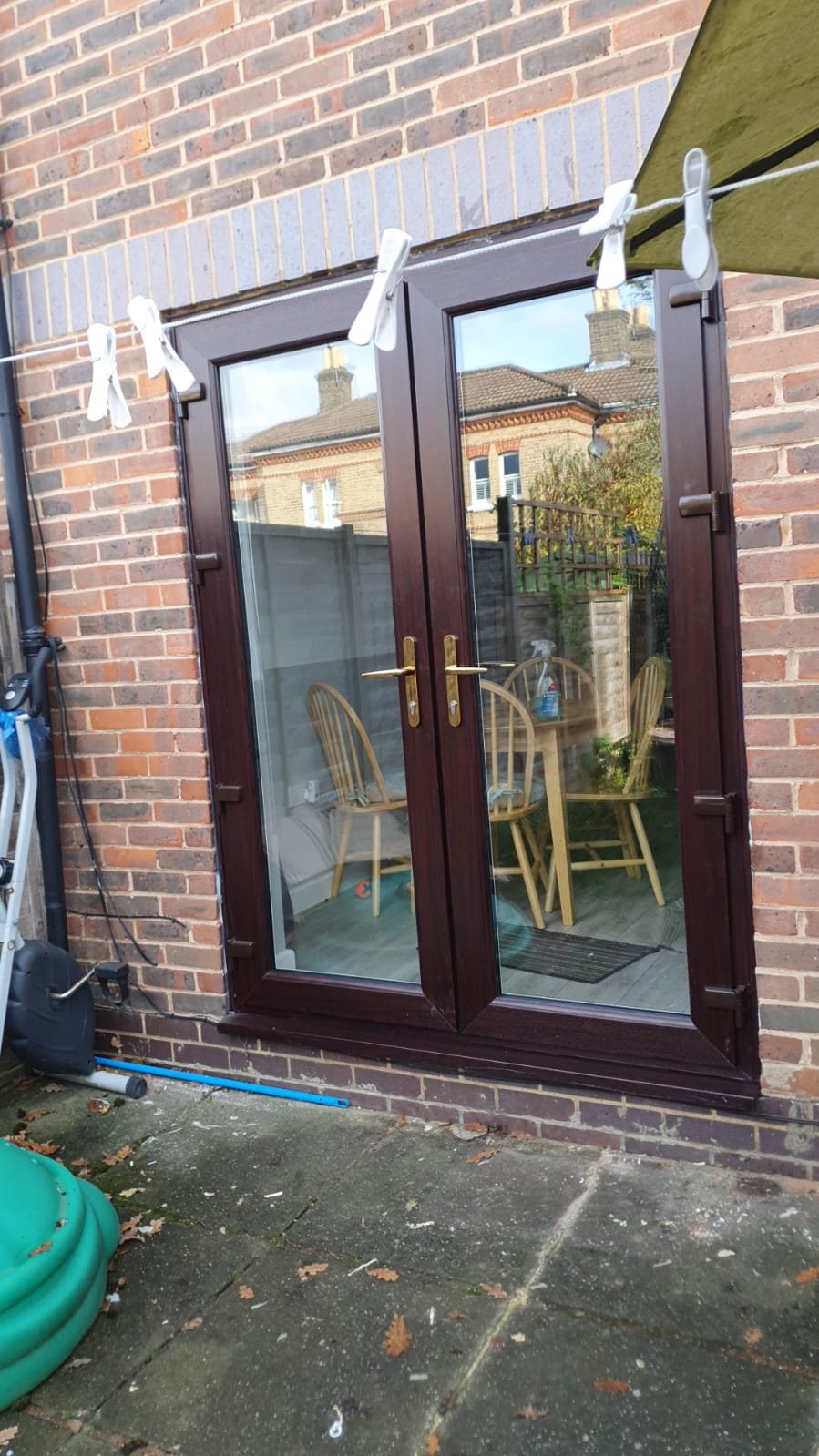 uPVC French doors fitted by Termopane Windows in London