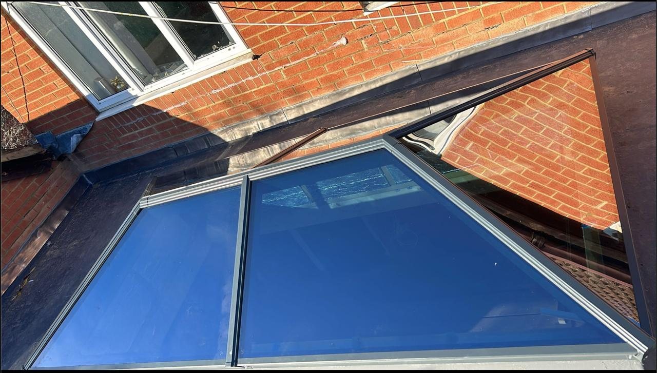 Roof lantern fitted by Termopane Windows in London