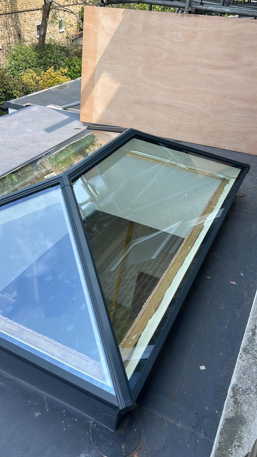 Roof lantern fitted by Termopane Windows in London