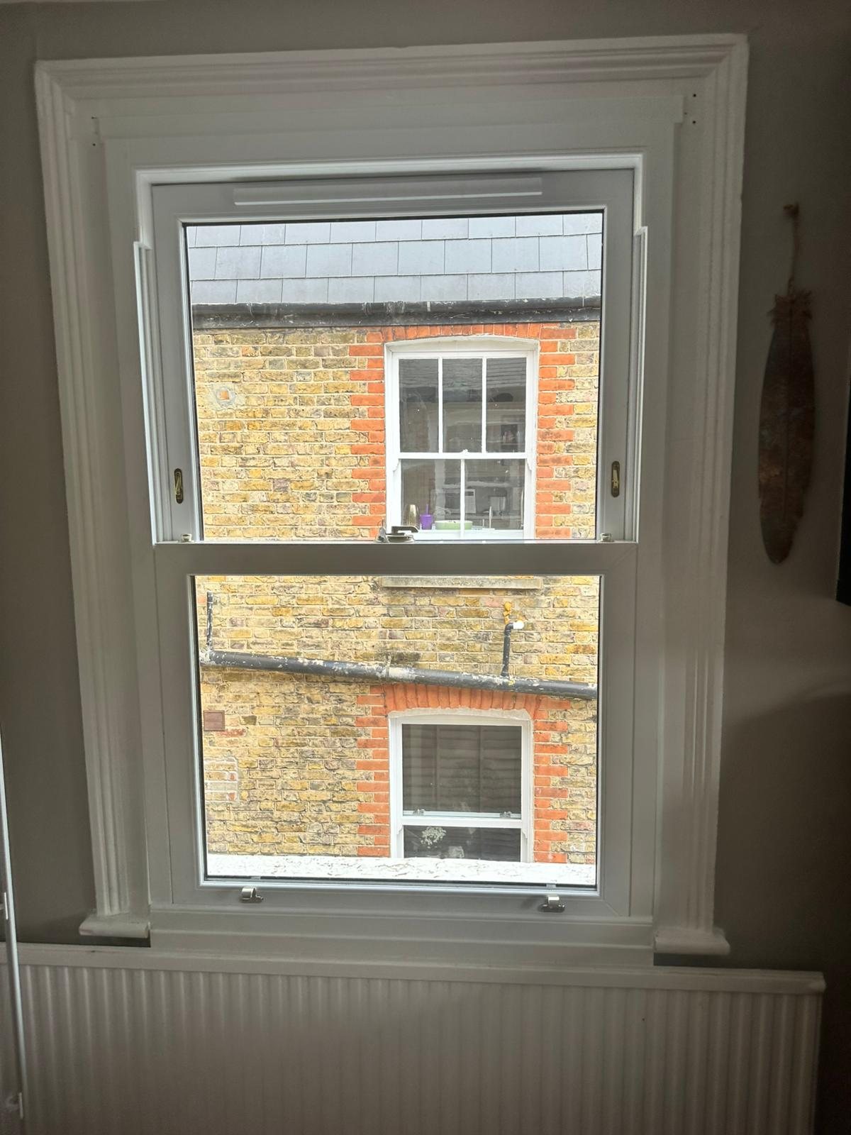 Vertical slider sash windows fitted by Termopane Windows in London